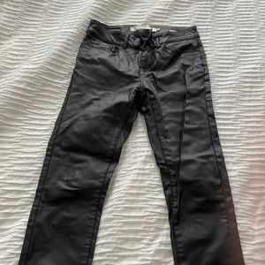 Vera Moda leather like leggings size S